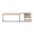 Loki Desk System With Wide Filing Cabinet-99276432