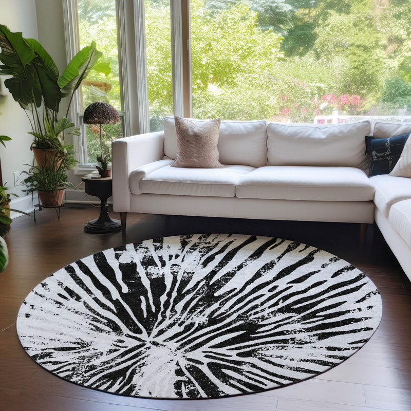 Tapis antidérapant Colier, Rond 8 pi