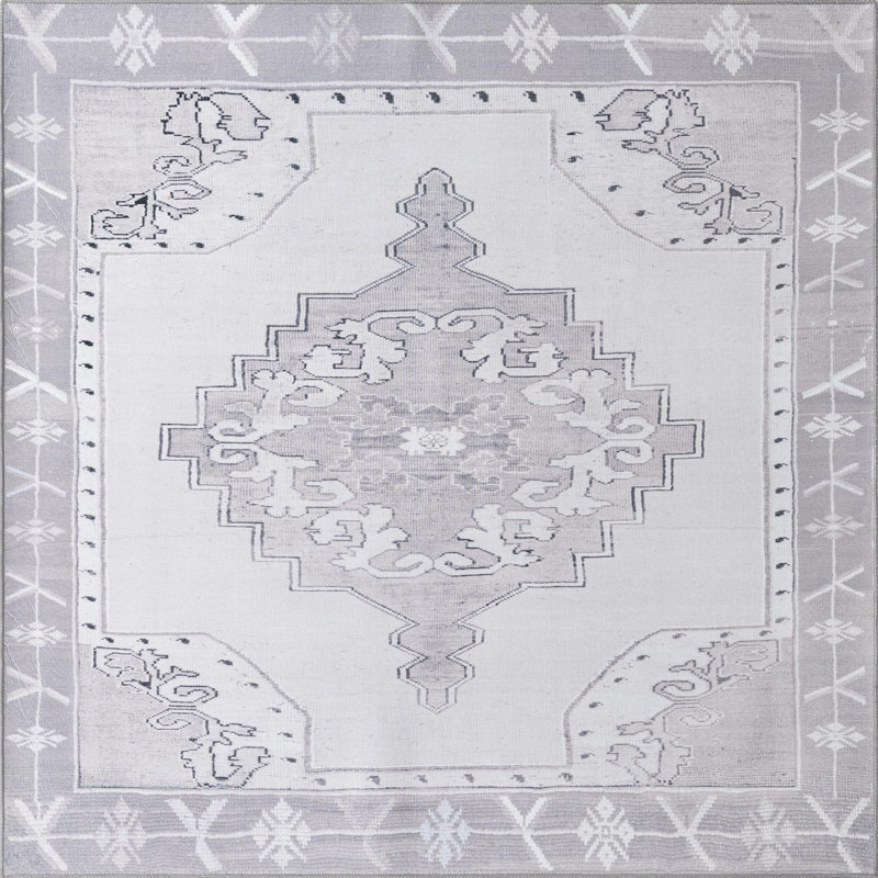 Oppie Oriental Indoor Rug, Square 7'6"