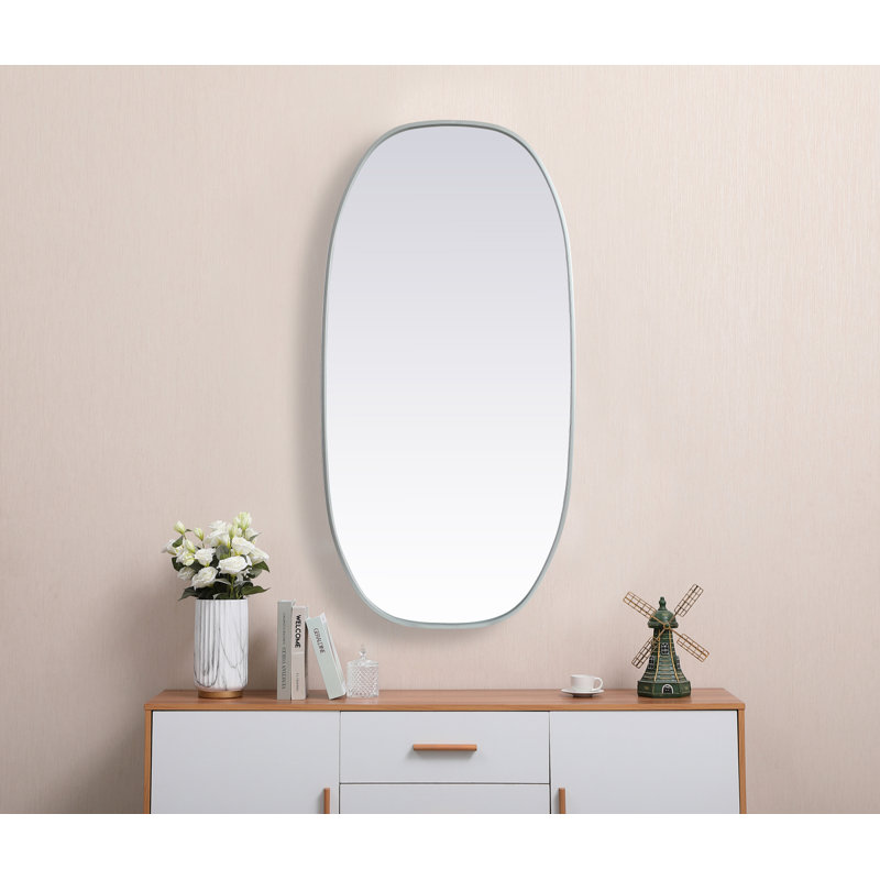 Miroir Bertin, Argent argent, 48 po x 24 po 