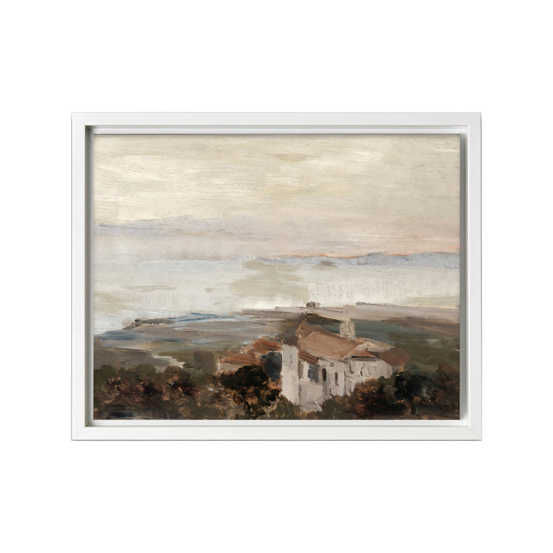 Marie Egner - Tour du Greco, Canvas, Encadrement blanc, 11"H x 14"W