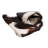 Melisande Authentic Cowhide Throw Pillow Cover