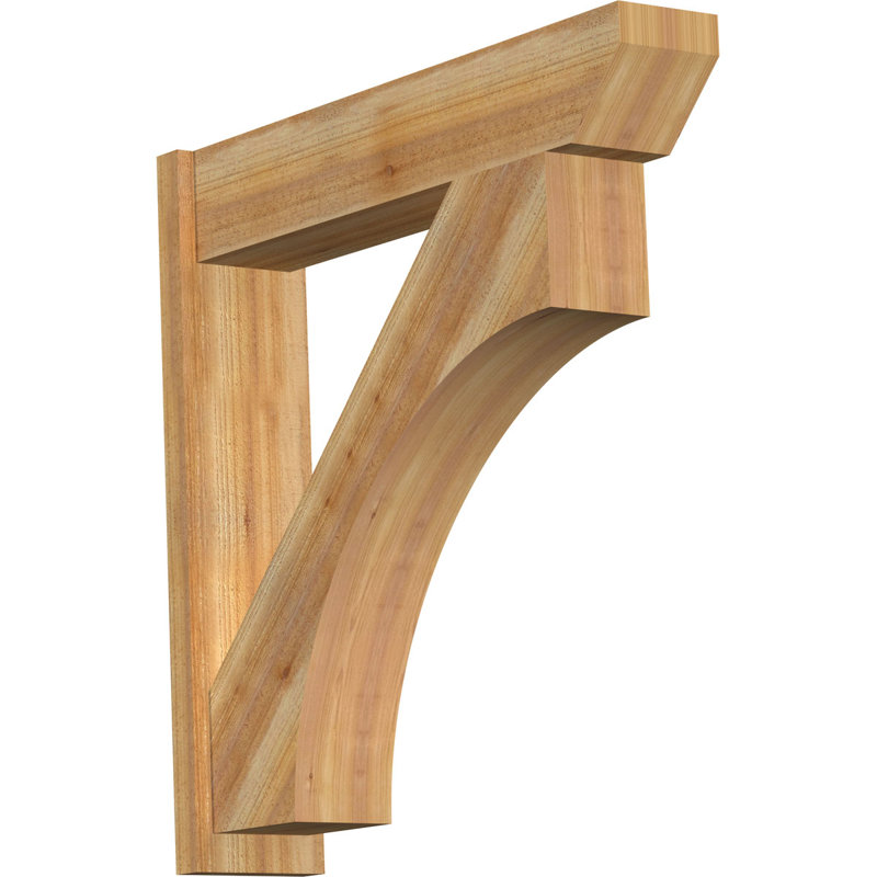 Wester à lamelles Westlake, H 32 po x P 26 po, Cèdre rouge de l'Ouest de 8 po (sciage brut)