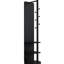 Body Dressing Mirror In Black, 68.8X19.6In  15.7In Width , Solid Wood, Rubber Wood And Glass Combined Black Full Mirror, With Construction