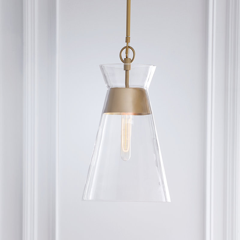 Atlantic 1 - Light Pendant, Burnished Brass
