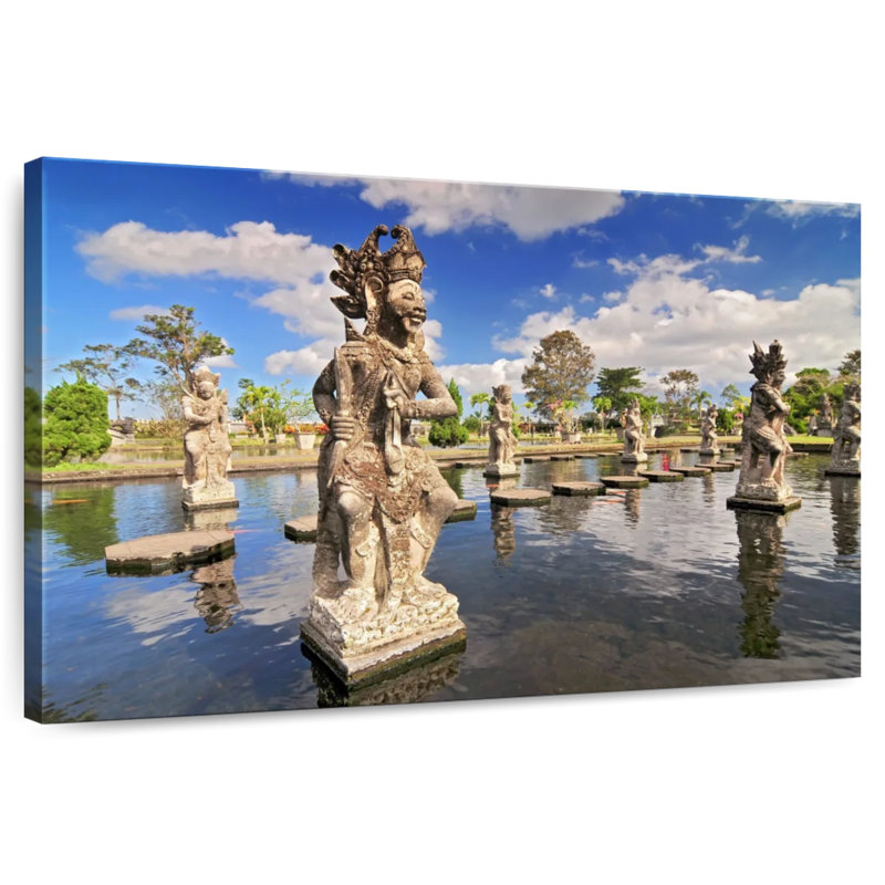 Adella Tirta Gangga Statues, 20" H x 30" W