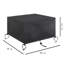 Matelas beige avec bords à carreaux 3D, matelas de sol matelassé épaissi pour une chaleur et un soutien hivernaux