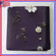 Couvre-lit floral mauve-123423487