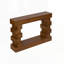 Console en bois pour le salon