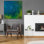 Art épique «Sagittaire» par Sam Asllani, art mural en verre acrylique, 36 po x 36 po