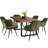 Bhagirath 31.5'' W 6-Person Rectangular Dining Set-1813835160-1837856884