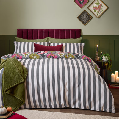 furn. Hallowquin Cotton Geometric Shapes Duvet Cover Set with Pillowcases