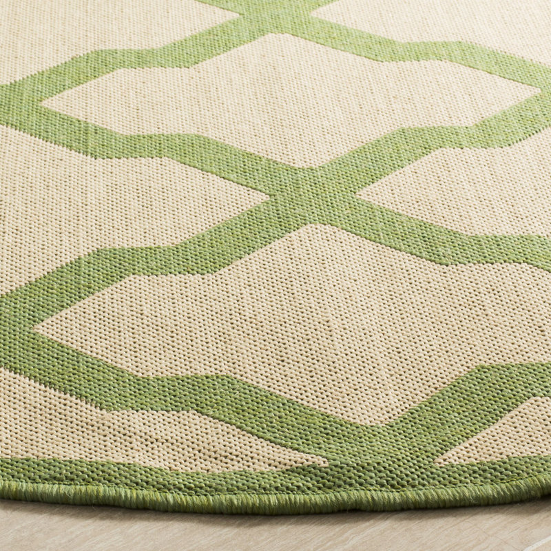 Ferrill 100 Performance Geometric Indoor/Outdoor Area Rug, Rectangle 9' x 12'