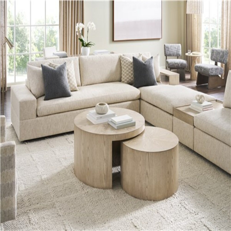 Vanguard Coffee Table, 19.5" H x 38" W x 38" D