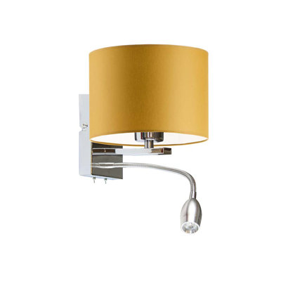 Audreigh Steel LED Armed Sconce