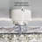 Crystal Bladeless Ceiling Fan Light,Ceiling Fan with Lights Remote Control,Low Profile Ceiling Fan-98781948