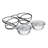 PETMAKER Large Elevated Pet Bowls with Stand