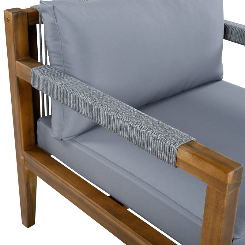 Ensemble de canapé modulaire d'extérieur 3 pièces