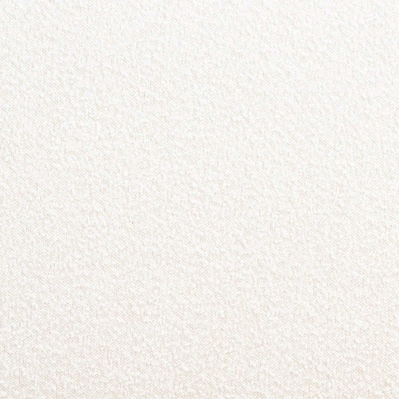 Lit tapissier Ellwood, Boucle blanc mousse