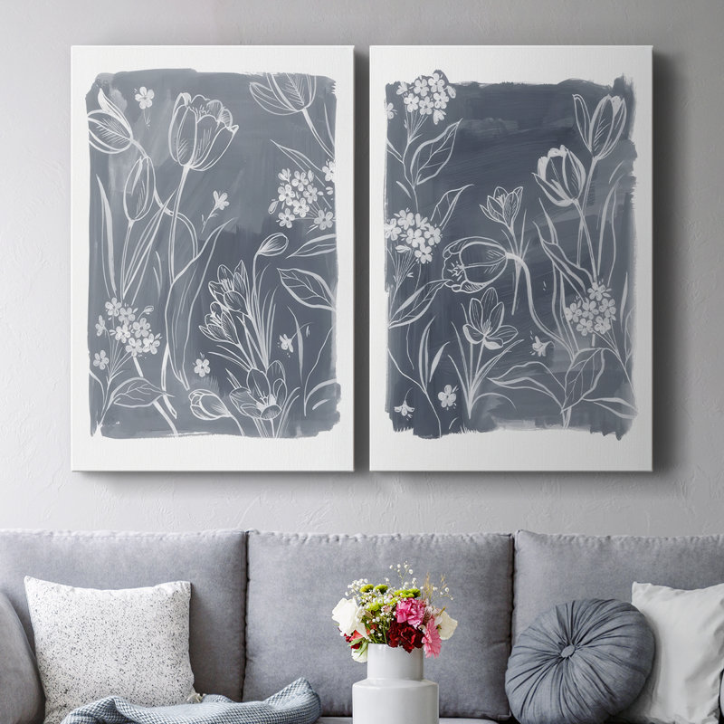 Toile tendue au début de la floraison I-Premium Gallery - Prêt à accrocher, H 12 po x l 16 po