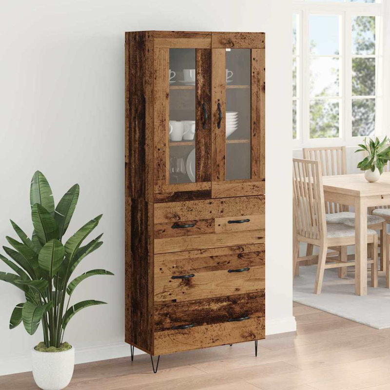 69.5cm Sideboard, Old Wood