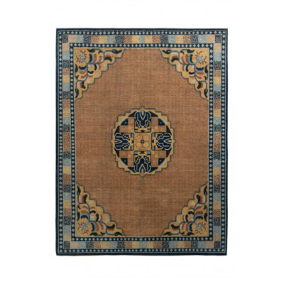 One-of-a-Kind Rectangle 8' X 10'4" Hand Knotted Area Rug