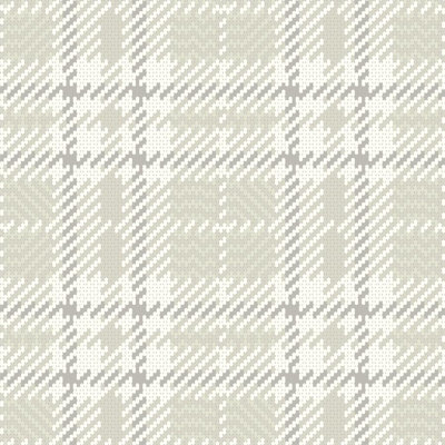 Clark Plaid 10' L x 24" W Wallpaper Roll