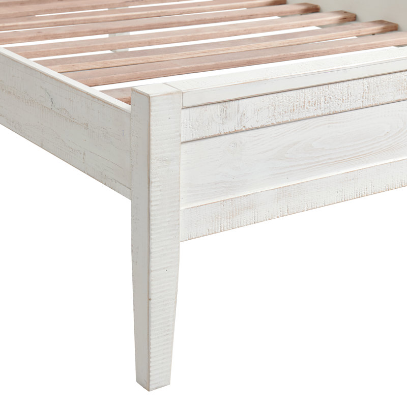 Ensemble de chambre à coucher 5 pièces Windsor avec lit simple à lattes, commode 5 tiroirs et commode 6 tiroirs Windsor
