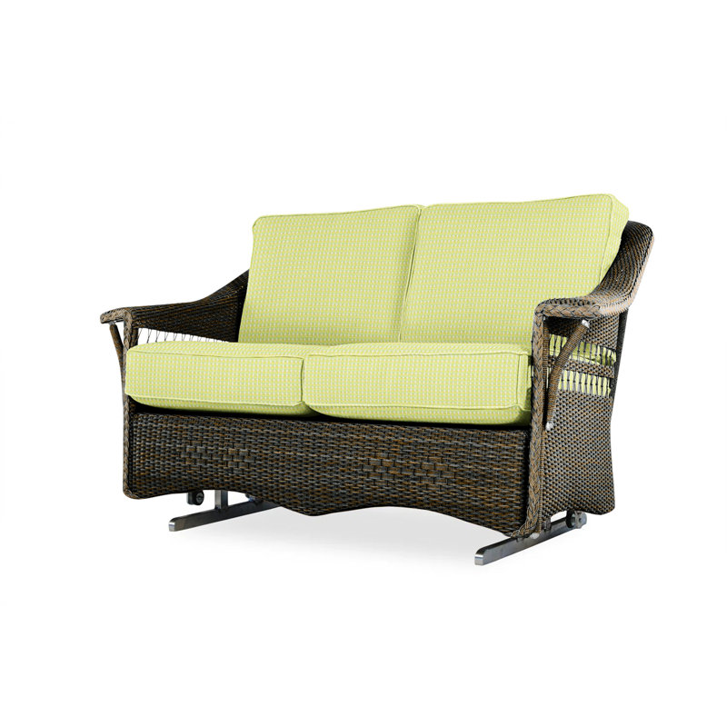 Nantucket Outdoor 2 - Seat Loveseat, Mink, Bamboo Bay Sky
