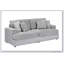 Canapé en velours côtelé de 79,3 pouces de long avec 4 coussins décoratifs assortis, design élégant pour un confort spacieux et une vie moderne-1200727625