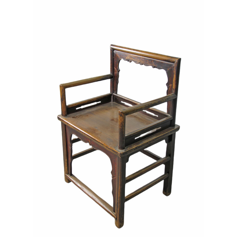Asian Classic Solid Wood Arm Chair