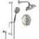 Miramar 2.0 GPM Styletherm 0.5" Thermostatic Shower System with Showerhead and Handshower on Slide Bar