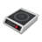 OUKANING Black 1 Burner Countertop Powerful Electric Stove with Digital Sensor 3500W