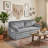 Corduroy Upholstered Convertible Sleeper Sofa Bed with Pull Out, USB Port-1912283269