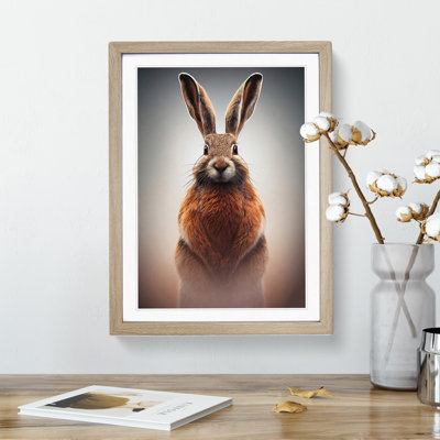 Marvellous Hare - Framed Print