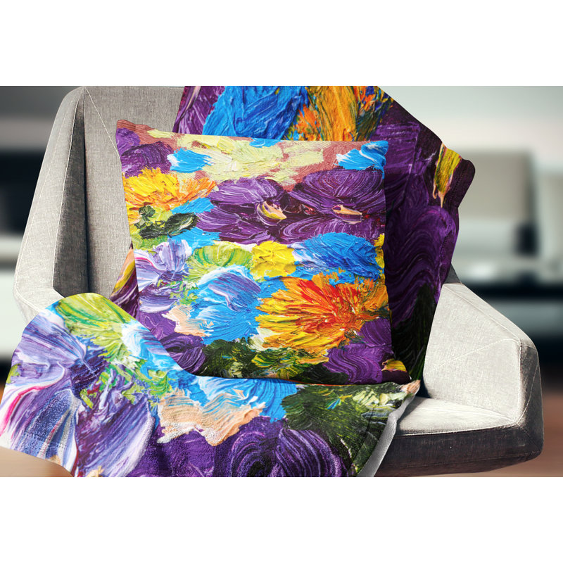 Coussin , 16 po x 16 po, Carré