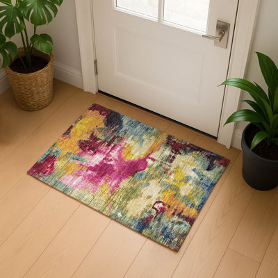Premium Machine Washable Bucz AMF1738 Modern Rug