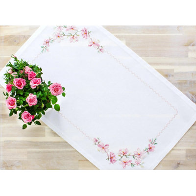 Kit de point de croix compté Pink Blossom par Luca-S FM003L