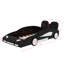 Lit plateforme simple en forme de voiture avec roulettes-1648182506