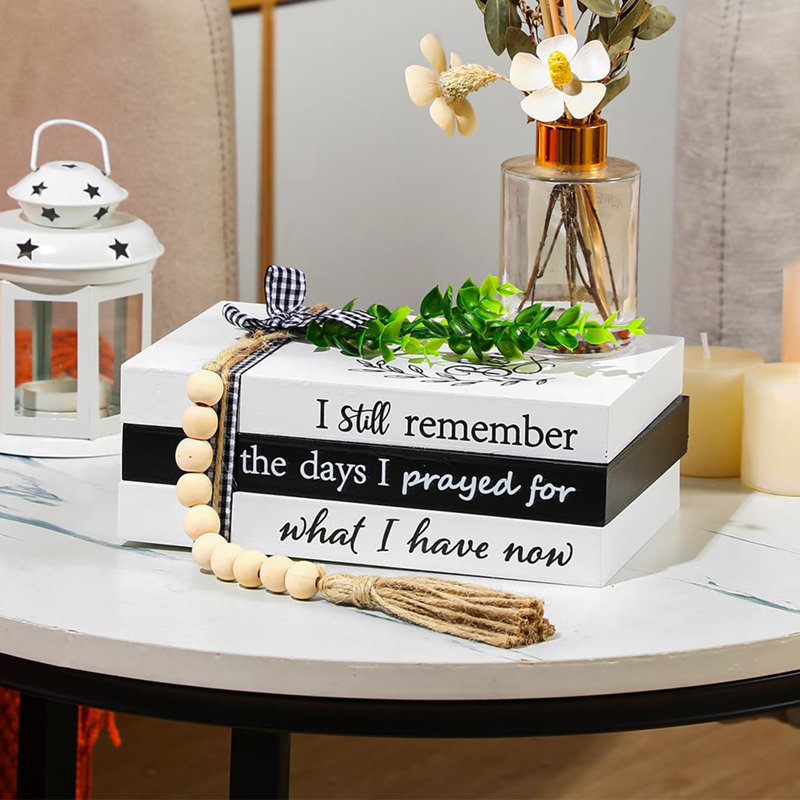 3 Pcs Decorative Books