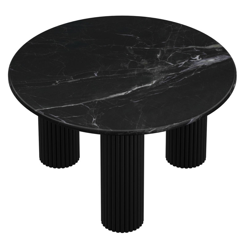 Table basse Joshua, Noir
