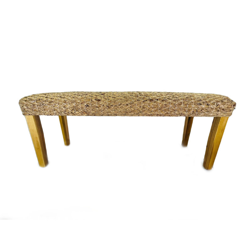 Banc en osier Henn