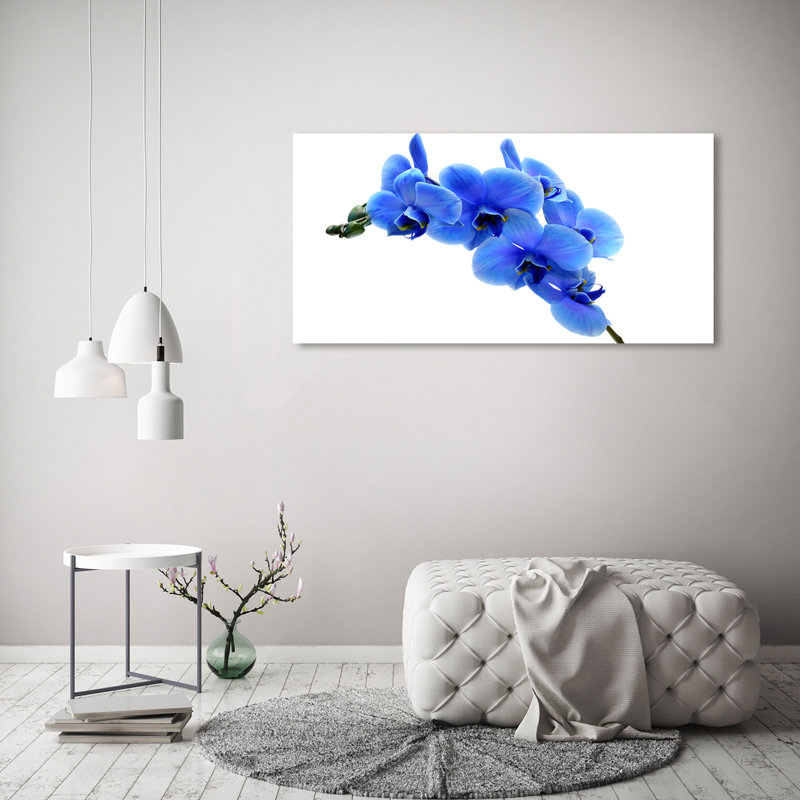 Blue Orchid - Wrapped Canvas Print