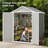 5.7'H Outdoor Resin Storage Shed-133070379