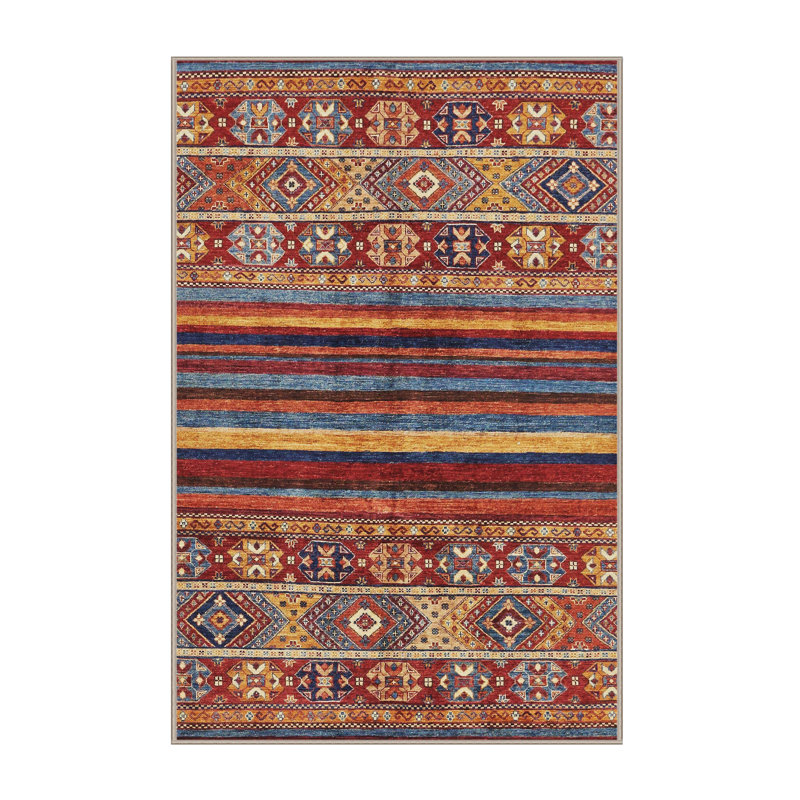 Abstract Indoor Rug, Rectangle 6' x 9'