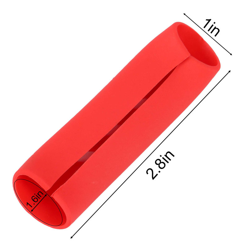Paquet de 6 porte-poignées en silicone, poignée de casserole réutilisable résistante à la chaleur pour casseroles et poêles en fonte