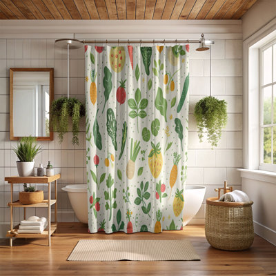 Rideau de douche Fresh Spinach - Premium