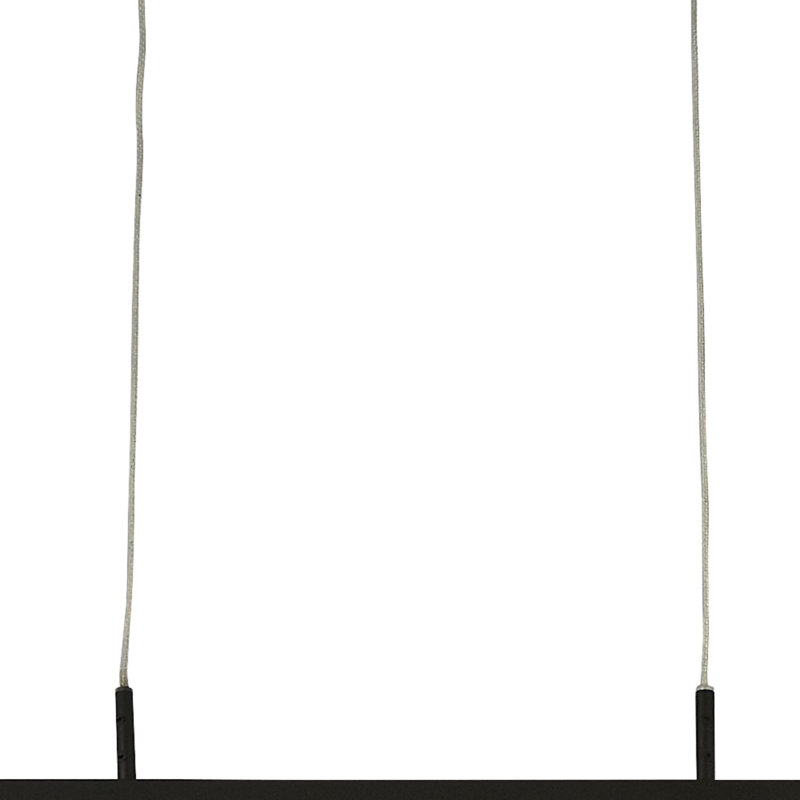 Genao 1-Light Kitchen Island Chandelier, Matt Black