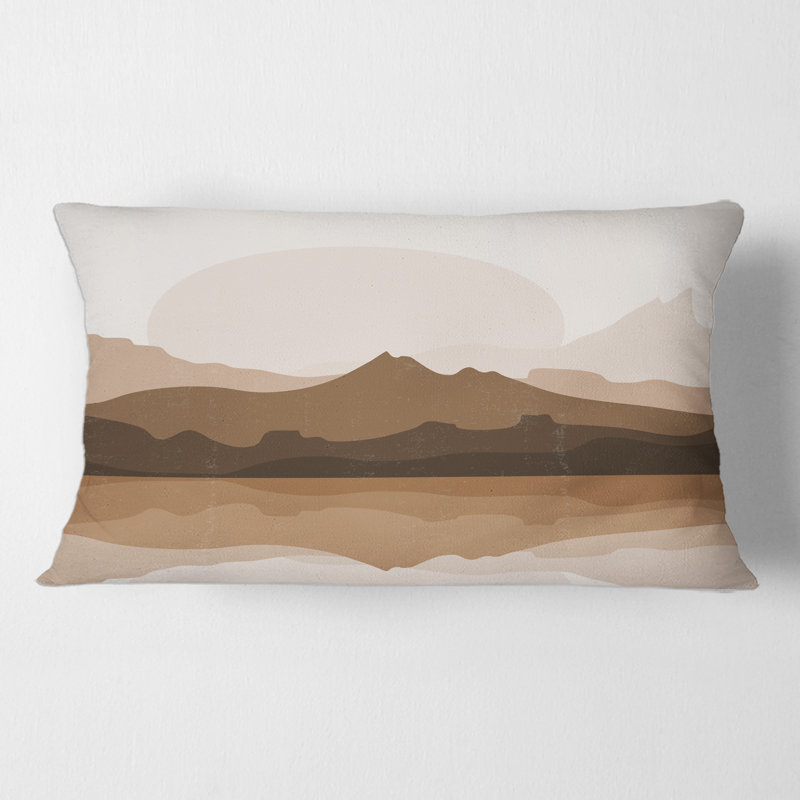 Abstract Throw Pillow