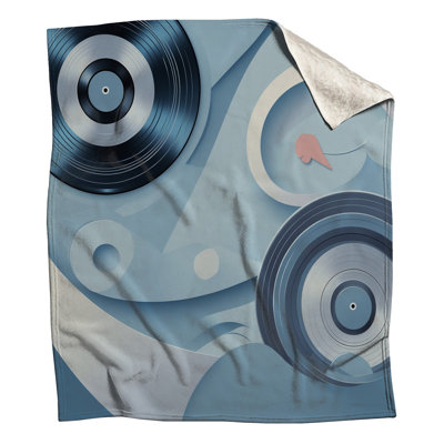 Vinyl Record Abstract Blankets